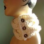 Braided Coconut Button Cow..
